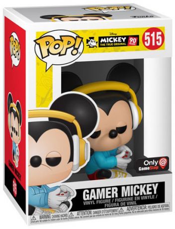 POP! Gamer Mickey Blue EXCLUSIVE GameStop