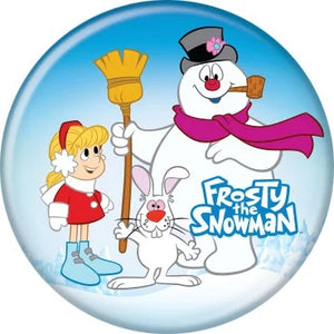 Frosty the Snowman and Karen Button
