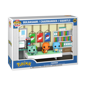 POP! Pokemon - Bulbasau, Charmander & Squirtle Deluxe Moment