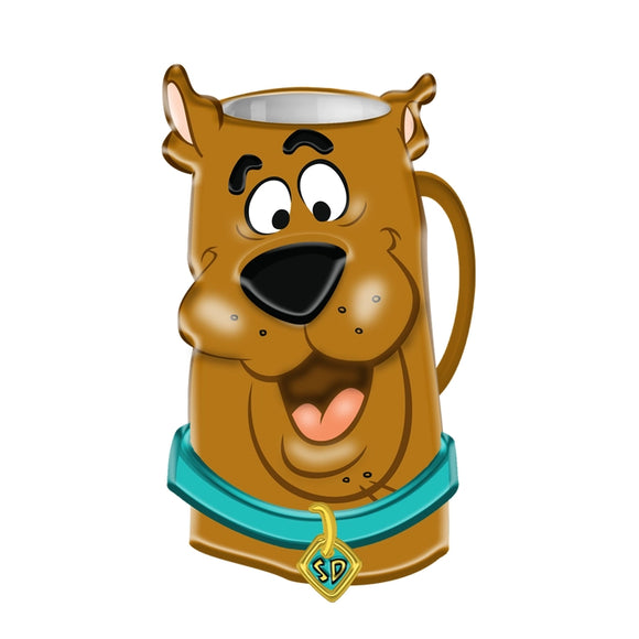 Scooby Doo 3D Sculpted Face Mug