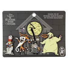 Loungefly - Nightmare Before Christmas 4pc Pin Set