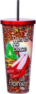 Wizard of Oz No Place Like Home 32oz Glitter Cup