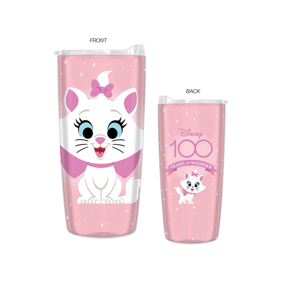 Aristocats Marie 20oz Double Walled Tumbler Disney 100th