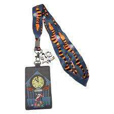 Loungefly - Nightmare Before Christmas Lanyard with Cardholder