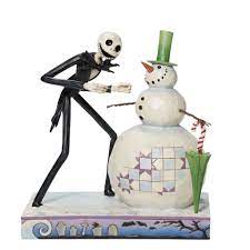 Nightmare Before Christmas Jack with Snowman Jim Shore