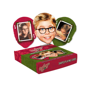 Christmas Story Ralphie Shaped Playing Cards