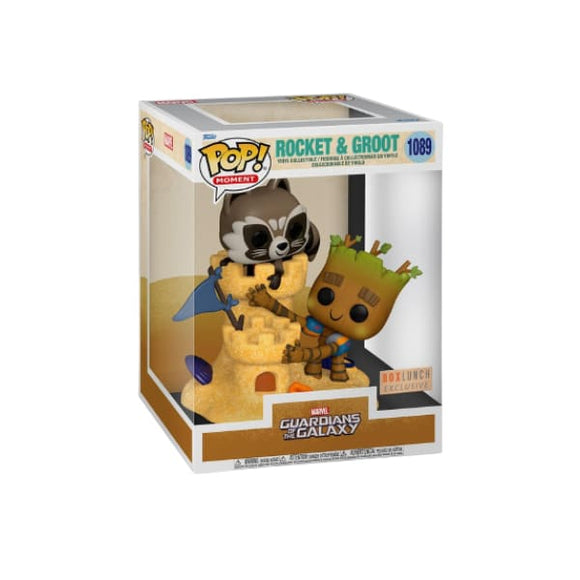 POP! Moment Groot & Rocket Beach Day BoxLunch Exclusive