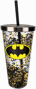 Batman Acrylic Glitter Cup