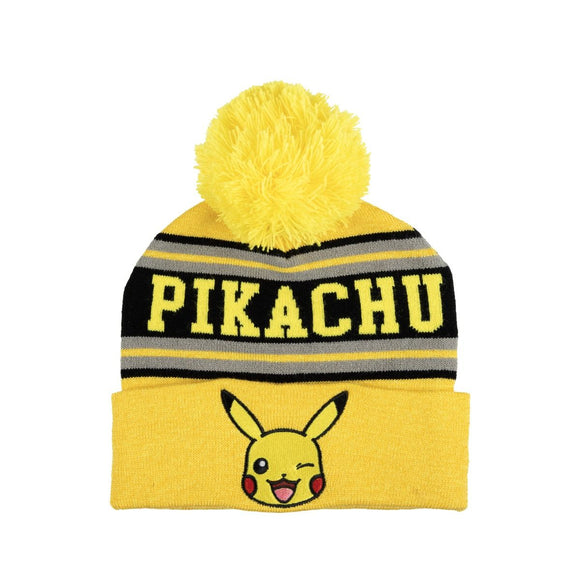Pokemon - Pikachu Jacquard Pom Beanie