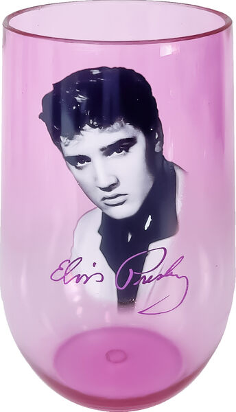 Elvis Pink Acrylic Tumbler