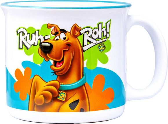 Scooby-Doo Ruh Roh Ceramic Camper Mug