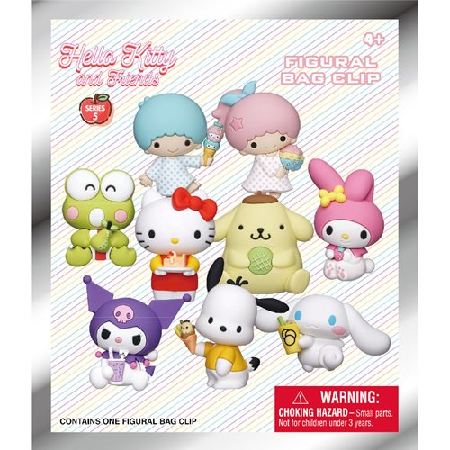 Hello Kitty & Friends 3D Mystery Bag Clip