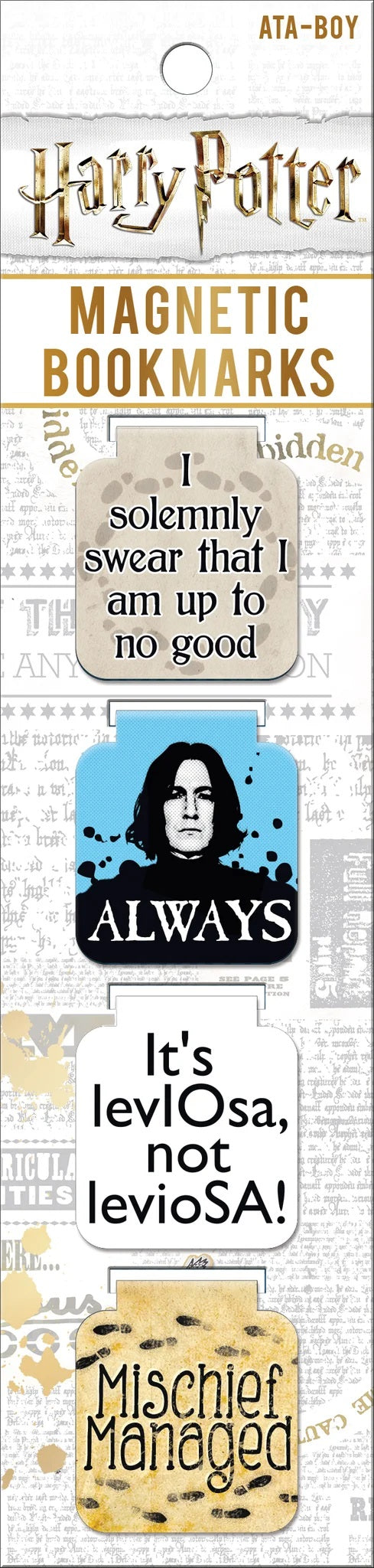 Harry Potter Quotes Magnetic Bookmark Set