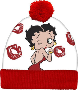 Betty Boop Kiss Winter Hat