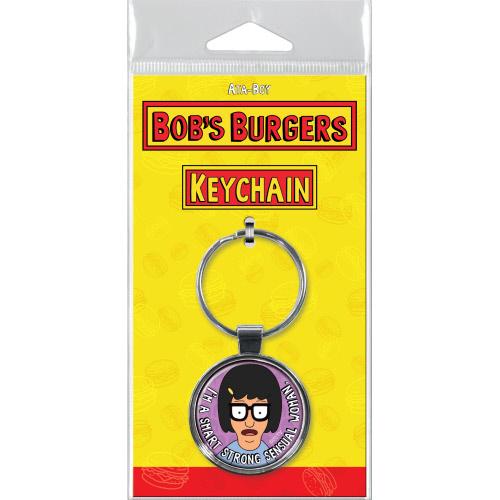 Bob's Burgers Smart Woman Keychain
