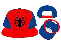 Spiderman - 3D Flat Embroid Blue/Red
