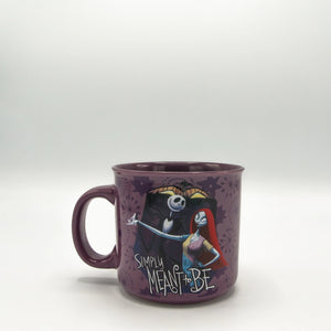 Nightmare Before Christmas 20oz Jack & Sally "Simply Meant To Be" Camper Mug