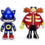 Sonic The Hedgehog - Dr.Robotnik & Metal Sonic 3" 2pk Vinyl Figures