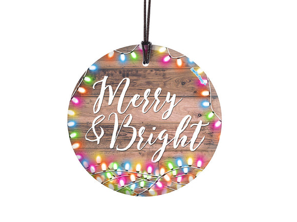Christmas Merry & Bright StarFire Ornament