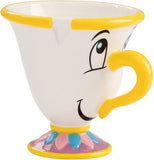 Beauty & the Beast 8oz Sculpted Ceramic Tea Cup