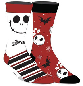 Nightmare Before Christmas 2pk Christmas Crew Socks
