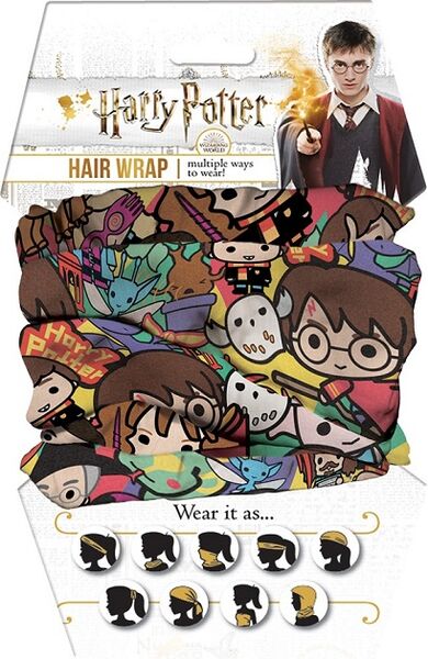 Harry Potter Chibi Collage Hair & Face Wrap
