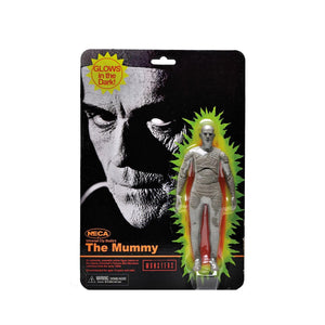 Universal Monsters Retro Style Mummy 7" Glow in the Dark Figure
