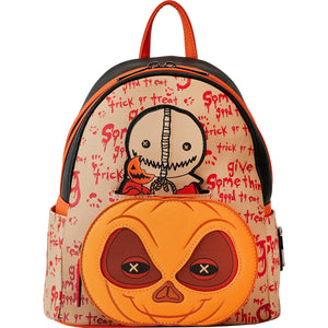 Loungefly Trick r Treat Pumpkin Cosplay Backpack