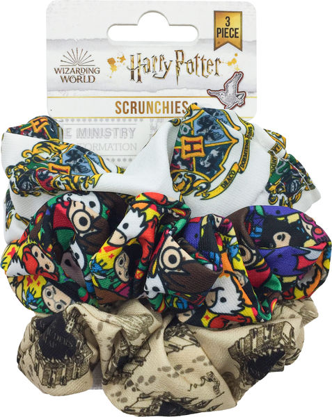 Harry Potter 3pk Scrunchies