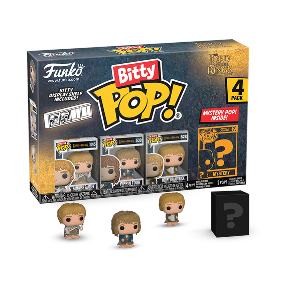 Bitty POP! Lord of the Rings Samwise, Pippin, Merry