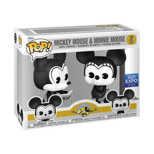 POP! Mickey & Minnie Mouse Plane Crazy (2022 D23 Expo)