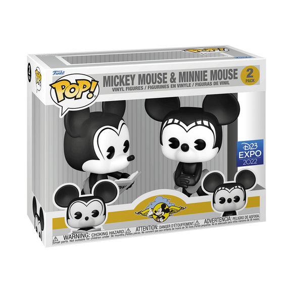 POP! Mickey & Minnie Mouse Plane Crazy (2022 D23 Expo)