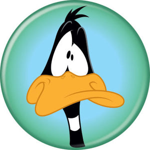 Looney Tunes - Daffy Duck on Green Button