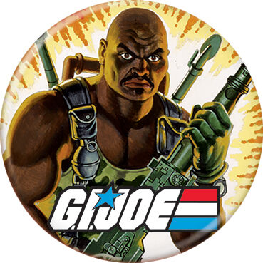 GI Joe Roadblock Button