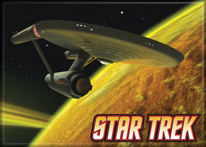 Star Trek Enterprise Yellow Planet Magnet