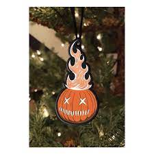 Trick R Treat - Jack O Lantern Metal Ornament