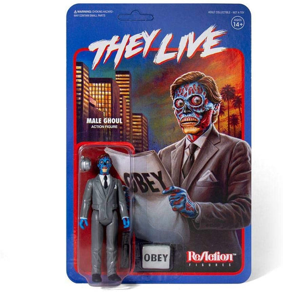 They Live Male Ghoul ReAction Figure