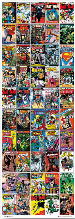 DC Comics 21x62 Poster