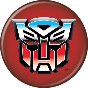 Transformers - Autobot on Red Button