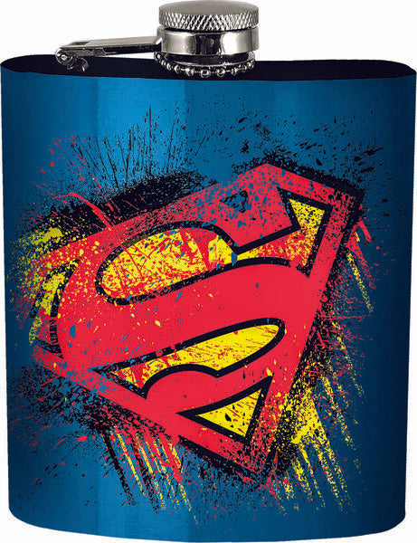 Superman Stainless Steel Flask