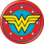 Wonder Woman Logo Button