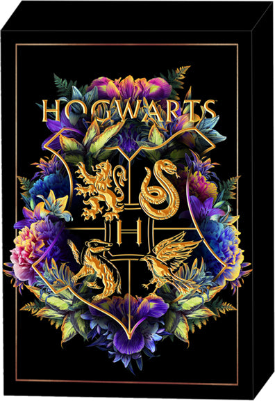 Harry Potter - Floral Hogwarts Crest 5x7 Wall Art