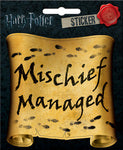 Harry Potter - Mischief Managed Sticker