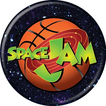 Space Jam Logo Button