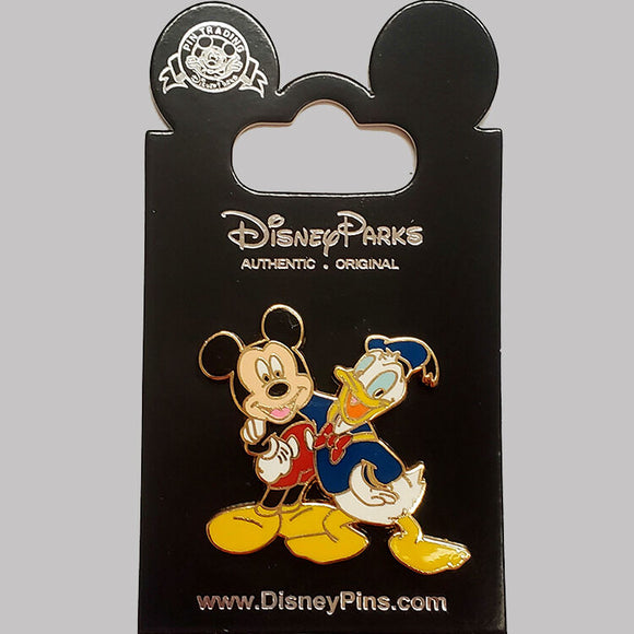 Mickey Mouse & Donald Duck Enamel Pin