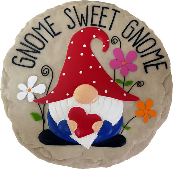 Gnome Sweet Gnome Stepping Stone