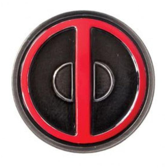 Deadpool Logo Coloured Pewter Lapel Pin