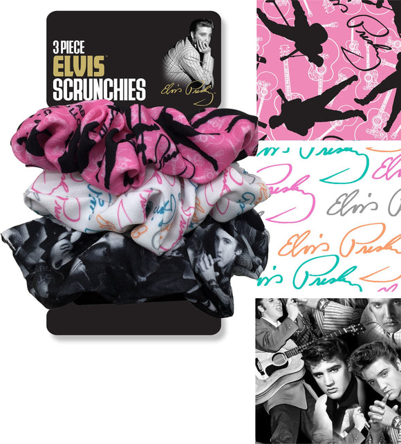 Elvis 3pk Scrunchies