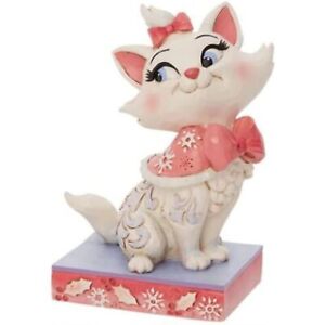 Aristocats Marie with Pink Winter Cape Jim Shore