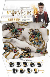 Harry Potter - Hogwarts Crest Hair Wrap